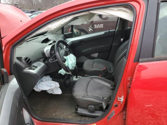 KL8CD6S92DC525395 - 2013 CHEVROLET SPARK 1LT RED photo 7