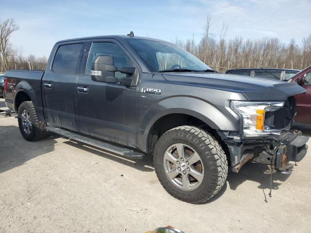 1FTEW1E45KFA32321 - 2019 FORD F150 SUPERCREW GRAY photo 4