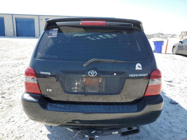 JTEGP21A070139287 - 2007 TOYOTA HIGHLANDER SPORT BLACK photo 6