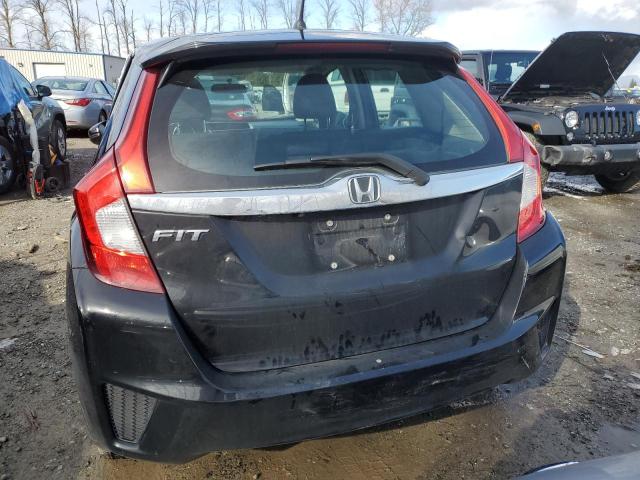 3HGGK5G78GM703492 - 2016 HONDA FIT EX BLACK photo 6