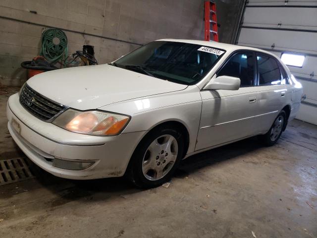 4T1BF28BX3U318872 - 2003 TOYOTA AVALON XL/ XL WHITE photo 1