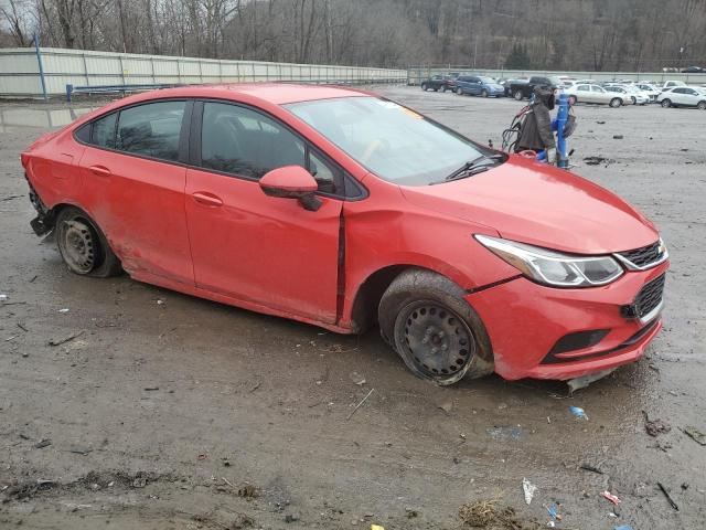 1G1BC5SM5H7236412 - 2017 CHEVROLET CRUZE LS RED photo 4