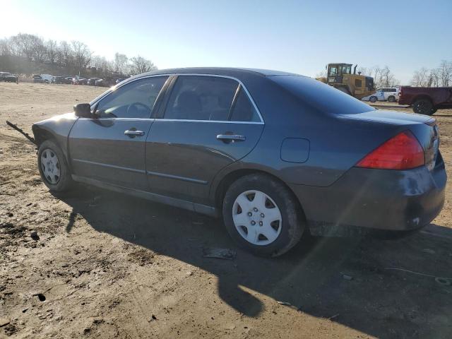 1HGCM56486A060833 - 2006 HONDA ACCORD LX BLUE photo 2