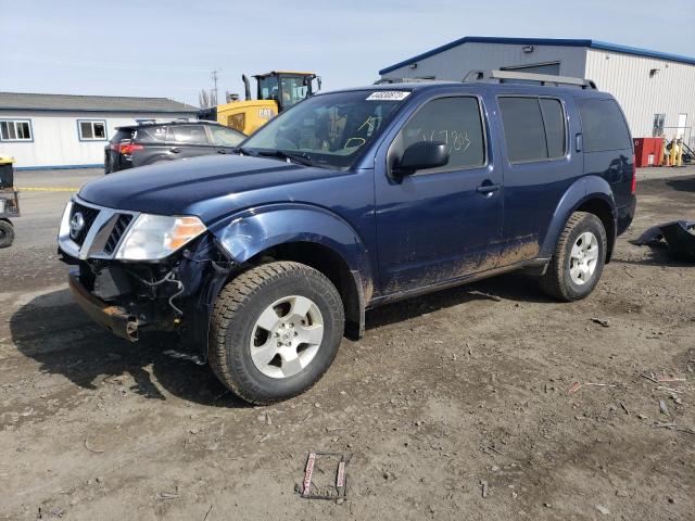 5N1AR1NB0CC631193 - 2012 NISSAN PATHFINDER S BLUE photo 1