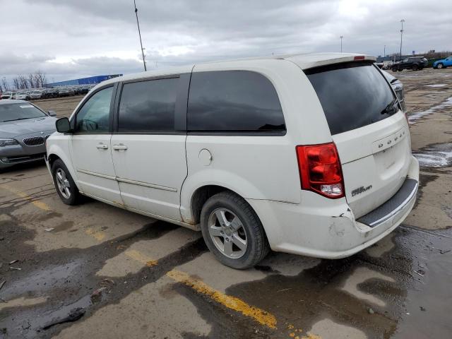 2D4RN3DG8BR640647 - 2011 DODGE GRAND CARA MAINSTREET WHITE photo 2