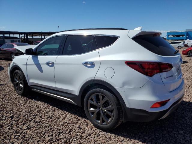 5NMZW4LA4JH066828 - 2018 HYUNDAI SANTA FE S WHITE photo 2