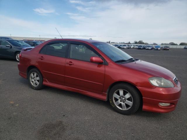 1NXBR32E78Z987253 - 2008 TOYOTA COROLLA CE BURGUNDY photo 4