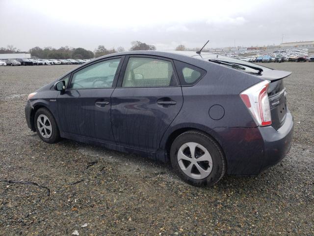 JTDKN3DU4F0453149 - 2015 TOYOTA PRIUS GRAY photo 2