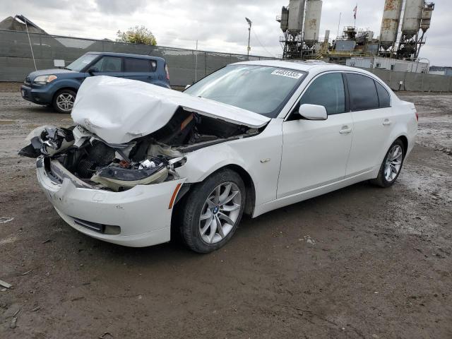 WBANW53598CT52980 - 2008 BMW 550 I WHITE photo 1