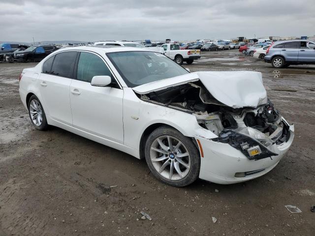 WBANW53598CT52980 - 2008 BMW 550 I WHITE photo 4