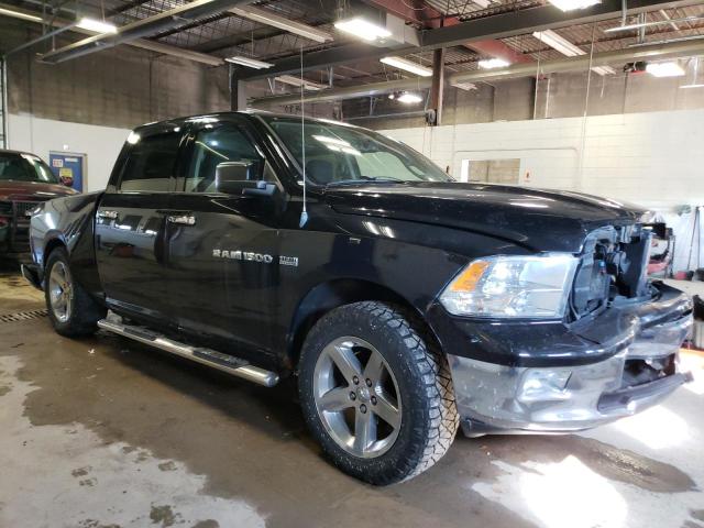 1C6RD7LT0CS320588 - 2012 DODGE RAM 1500 SLT BLACK photo 4