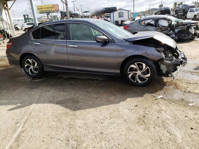 1HGCR2F34HA081172 - 2017 HONDA ACCORD LX GRAY photo 4