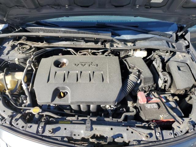 2T1BU4EE1BC671775 - 2011 TOYOTA COROLLA BASE GRAY photo 11