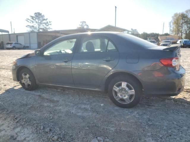 2T1BU4EE1BC671775 - 2011 TOYOTA COROLLA BASE GRAY photo 2