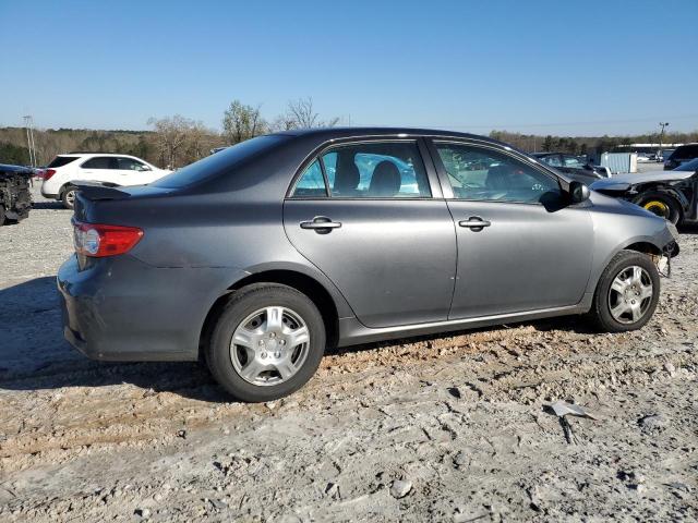 2T1BU4EE1BC671775 - 2011 TOYOTA COROLLA BASE GRAY photo 3