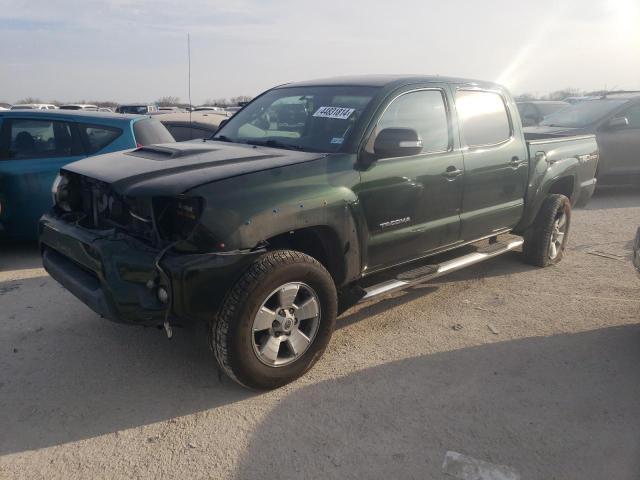 5TFJU4GN8EX062522 - 2014 TOYOTA TACOMA DOUBLE CAB PRERUNNER GREEN photo 1