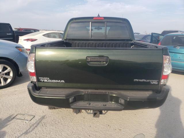 5TFJU4GN8EX062522 - 2014 TOYOTA TACOMA DOUBLE CAB PRERUNNER GREEN photo 6