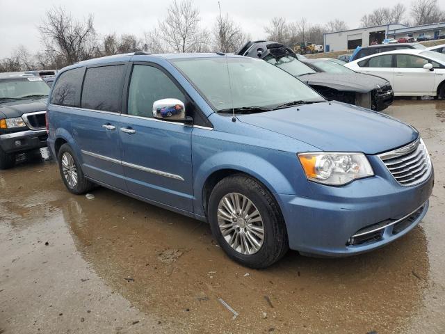 2A4RR6DG3BR781249 - 2011 CHRYSLER TOWN & COU LIMITED BLUE photo 4