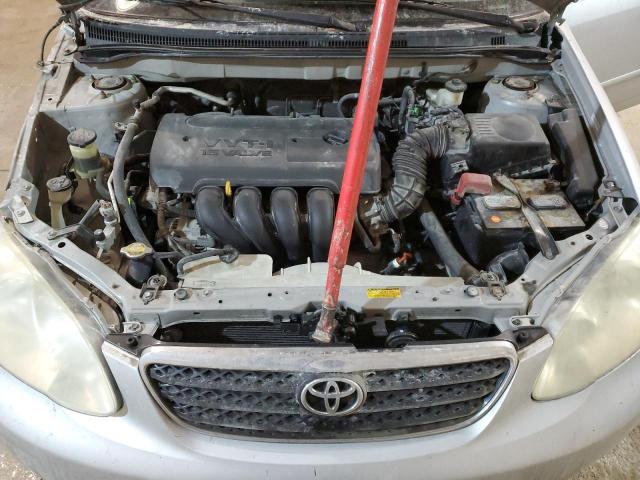 1NXBR32E75Z550574 - 2005 TOYOTA COROLLA CE SILVER photo 11