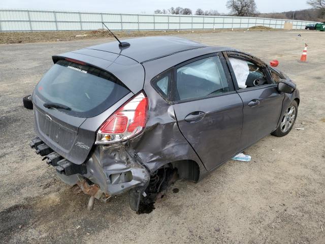 3FADP4EJXEM148964 - 2014 FORD FIESTA SE GRAY photo 3