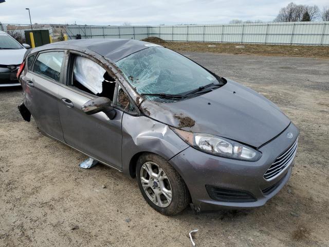 3FADP4EJXEM148964 - 2014 FORD FIESTA SE GRAY photo 4