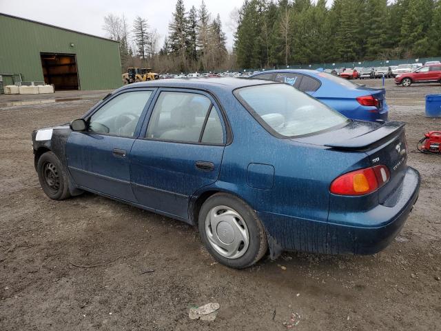 1NXBR12E1WZ002379 - 1998 TOYOTA COROLLA VE BLUE photo 2