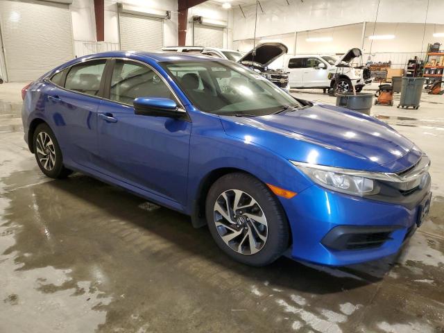 19XFC2F73HE002782 - 2017 HONDA CIVIC EX BLUE photo 4