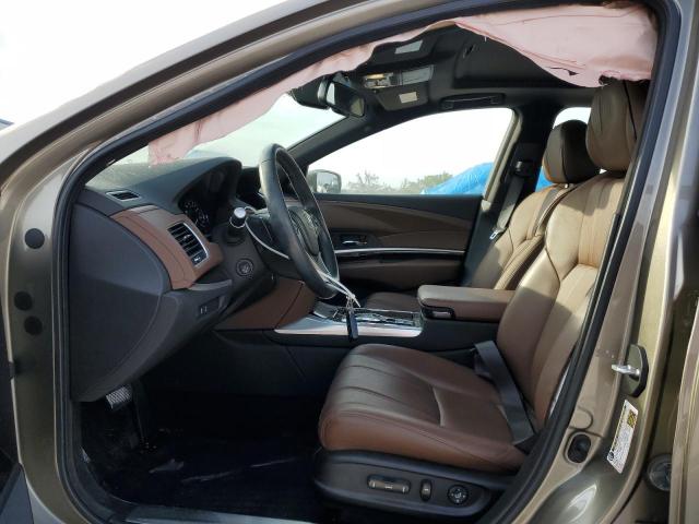 JH4KC1F53LC000617 - 2020 ACURA RLX TECHNOLOGY GOLD photo 7