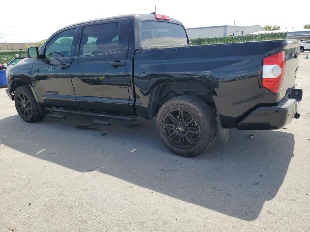 5TFEY5F18MX279593 - 2021 TOYOTA TUNDRA CREWMAX SR5 BLACK photo 2