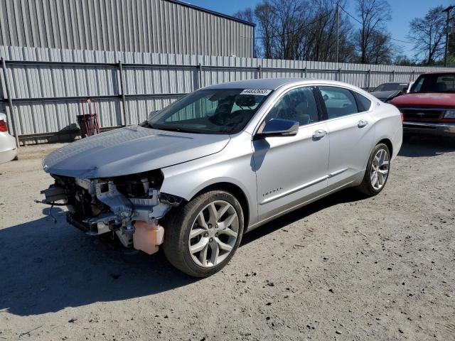 2G1125S33J9134746 - 2018 CHEVROLET IMPALA PREMIER SILVER photo 1