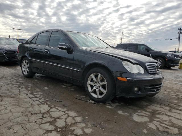 WDBRF54H77A933755 - 2007 MERCEDES-BENZ C 280 BLACK photo 4