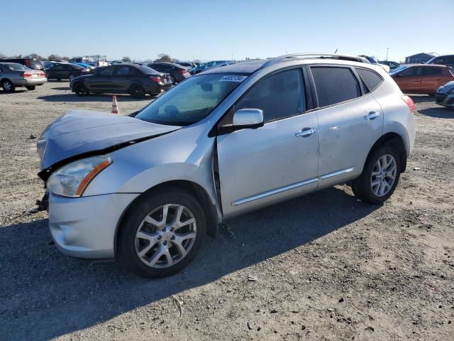 JN8AS5MT2DW002890 - 2013 NISSAN ROGUE S SILVER photo 1