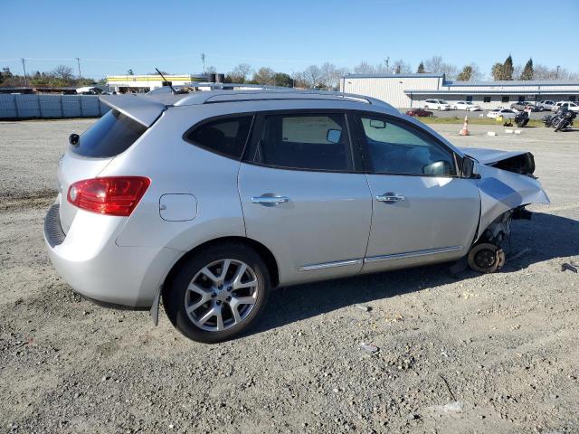 JN8AS5MT2DW002890 - 2013 NISSAN ROGUE S SILVER photo 3