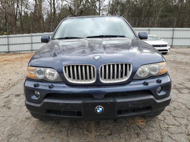 5UXFB53556LV29491 - 2006 BMW X5 4.4I BLUE photo 5