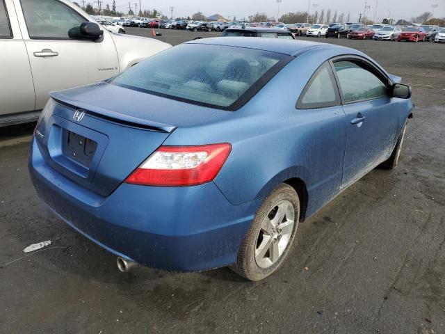 2HGFG128X8H577660 - 2008 HONDA CIVIC EX BLUE photo 3