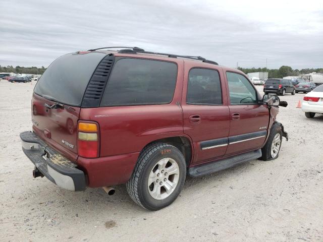 1GNEK13T21R151440 - 2001 CHEVROLET TAHOE K1500 RED photo 3