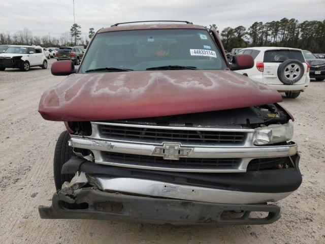 1GNEK13T21R151440 - 2001 CHEVROLET TAHOE K1500 RED photo 5