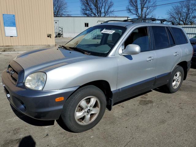 KM8SC13E06U064663 - 2006 HYUNDAI SANTA FE GLS SILVER photo 1