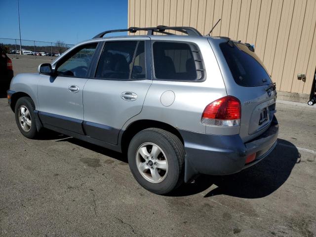 KM8SC13E06U064663 - 2006 HYUNDAI SANTA FE GLS SILVER photo 2