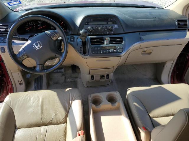 5FNRL38666B038741 - 2006 HONDA ODYSSEY EXL RED photo 8