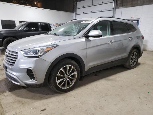 KM8SMDHF5HU206976 - 2017 HYUNDAI SANTA FE SE GRAY photo 1