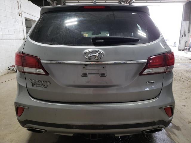 KM8SMDHF5HU206976 - 2017 HYUNDAI SANTA FE SE GRAY photo 6