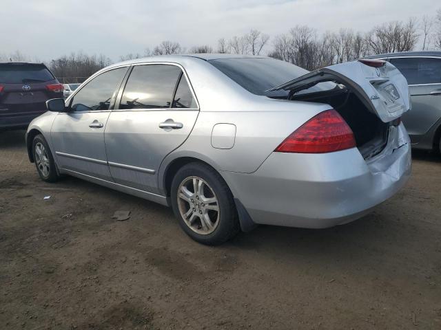 1HGCM56776A109756 - 2006 HONDA ACCORD EX SILVER photo 2