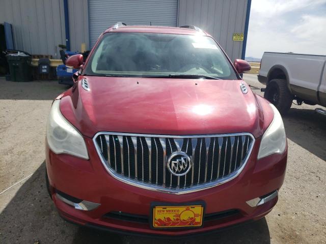 5GAKRDKDXDJ174892 - 2013 BUICK ENCLAVE RED photo 5