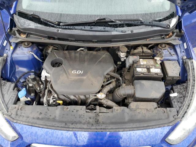 KMHCT5AE7EU153904 - 2014 HYUNDAI ACCENT GLS BLUE photo 11