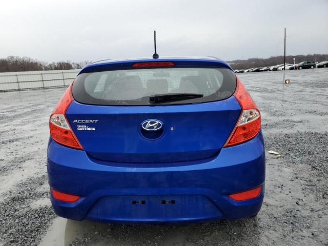 KMHCT5AE7EU153904 - 2014 HYUNDAI ACCENT GLS BLUE photo 6