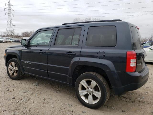 1C4NJRFB3ED616579 - 2014 JEEP PATRIOT LATITUDE BLUE photo 2