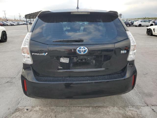 JTDZN3EU5C3027476 - 2012 TOYOTA PRIUS V BLACK photo 6