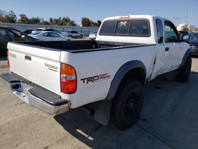 5TESN92N94Z448797 - 2004 TOYOTA TACOMA XTRACAB PRERUNNER თეთრი ფოტო 3