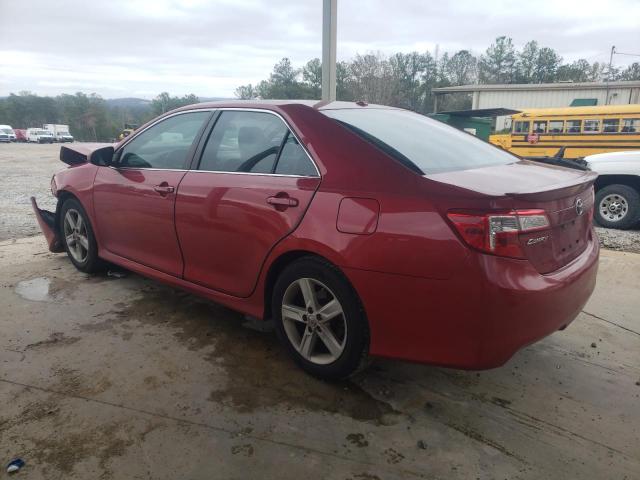 4T1BF1FK6CU555999 - 2012 TOYOTA CAMRY BASE RED photo 2